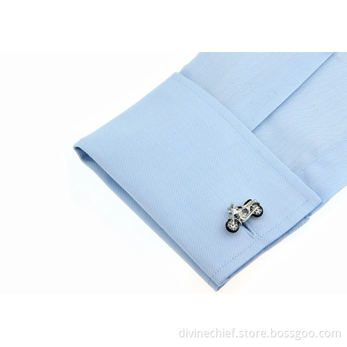 Wholesale Customized Motorcycle Shape Mens Cufflinks For Wonderful Gift